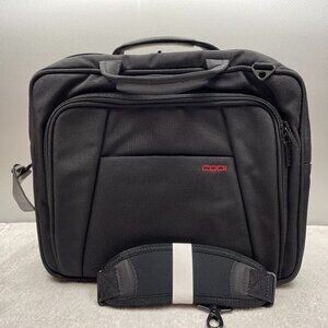 NWOT Codi Laptop Bag/Briefcase, Black, Shoulder Strap, 15" L x 14" T x 3 1/2" W